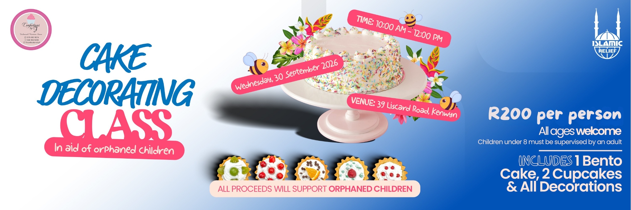 Cake Decorating Class By Islamic Relief