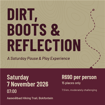 Dirt, Boots & Reflection | A Saturday Pause & Play Experience photo 1