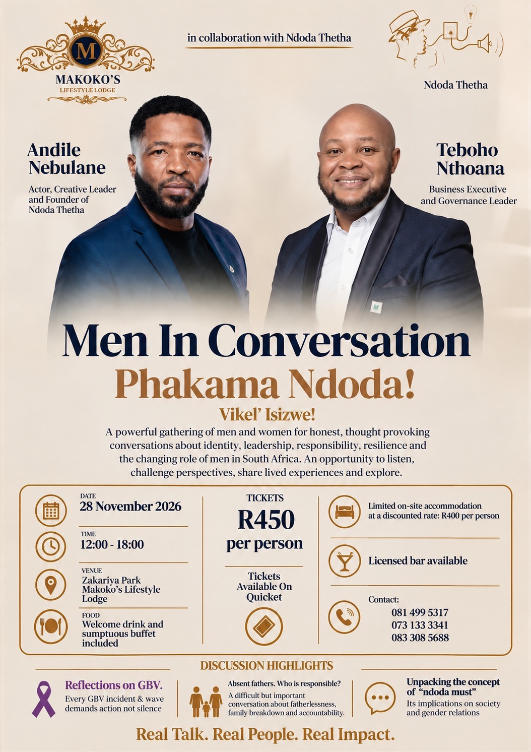 Men In Conversation
