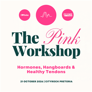 Imagem da fonte — The Pink Workshop: Hormones, Hangboards & Healthy Tendons