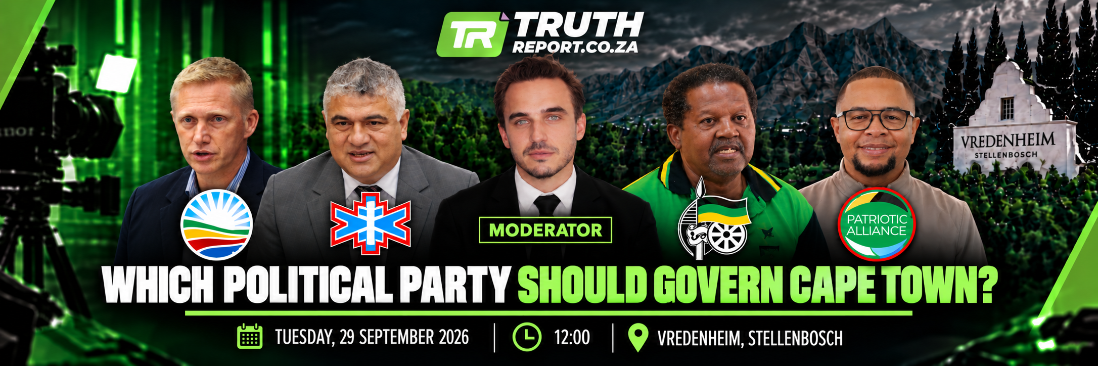 Which Political Party Should Govern Cape Town? - Truth Report Debate