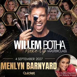 Imagem da fonte — Willem Botha Make-Up Masterclass ft Rolene Strauss - PRETORIA - 4 September