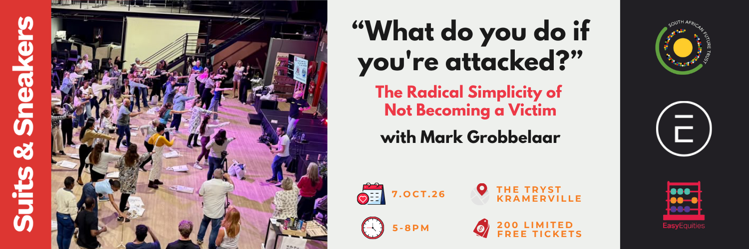 Suits & Sneakers presents: "What do you do if you're attacked" with Mark Grobbelaar