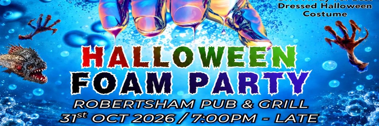 Halloween Foam Party