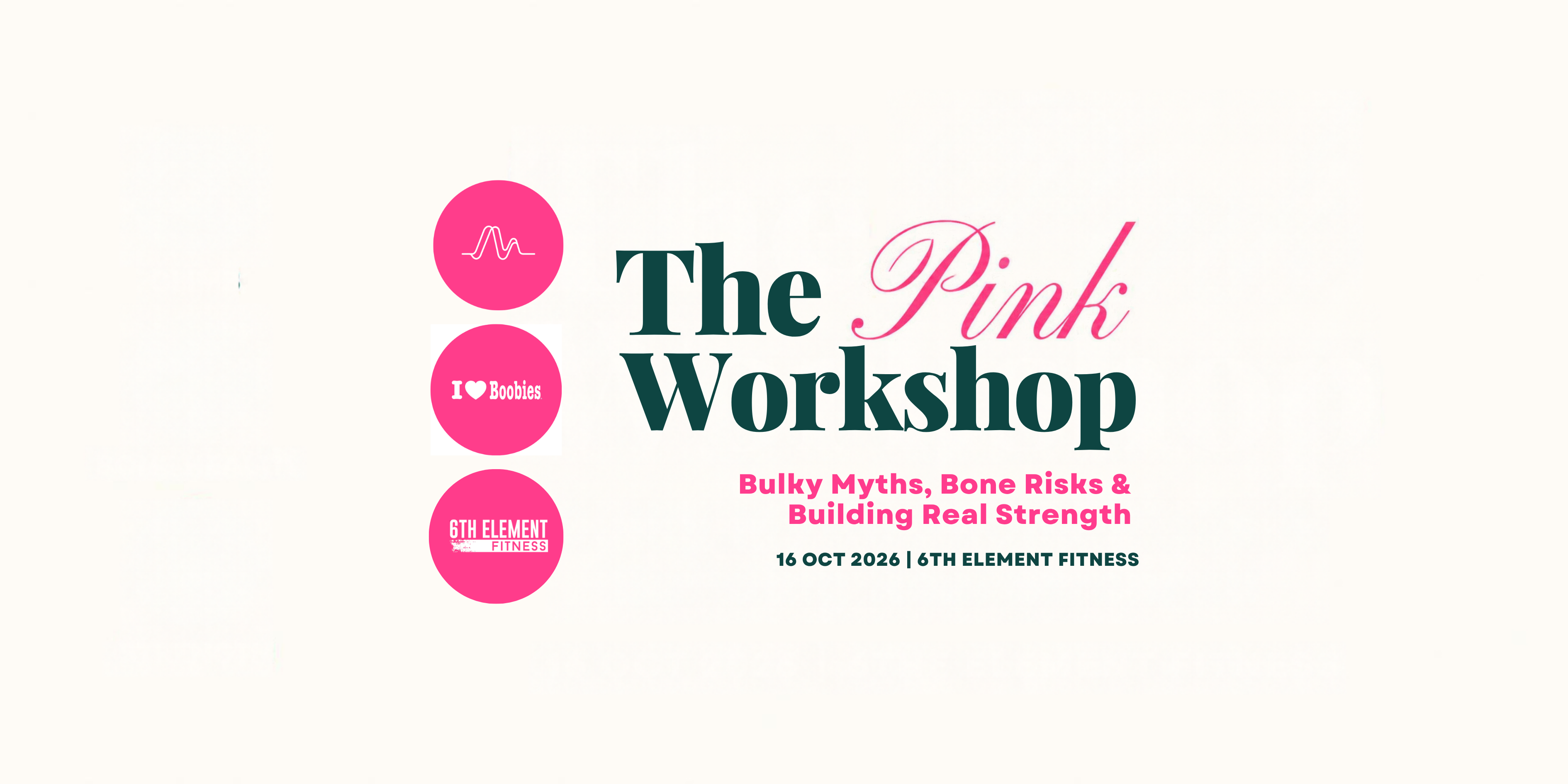 The Pink Workshop: Bulky Myths, Bone Risks & Building Real Strength