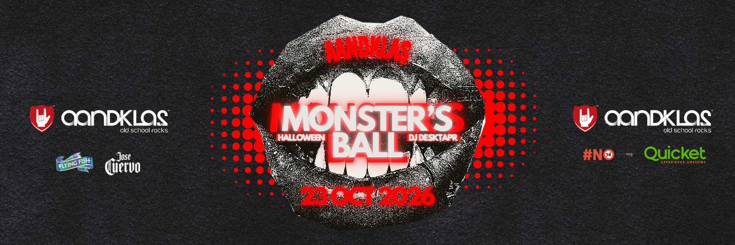 MONSTER'S BALL 2026 - Halloween Party at Aandklas Stellenbosch