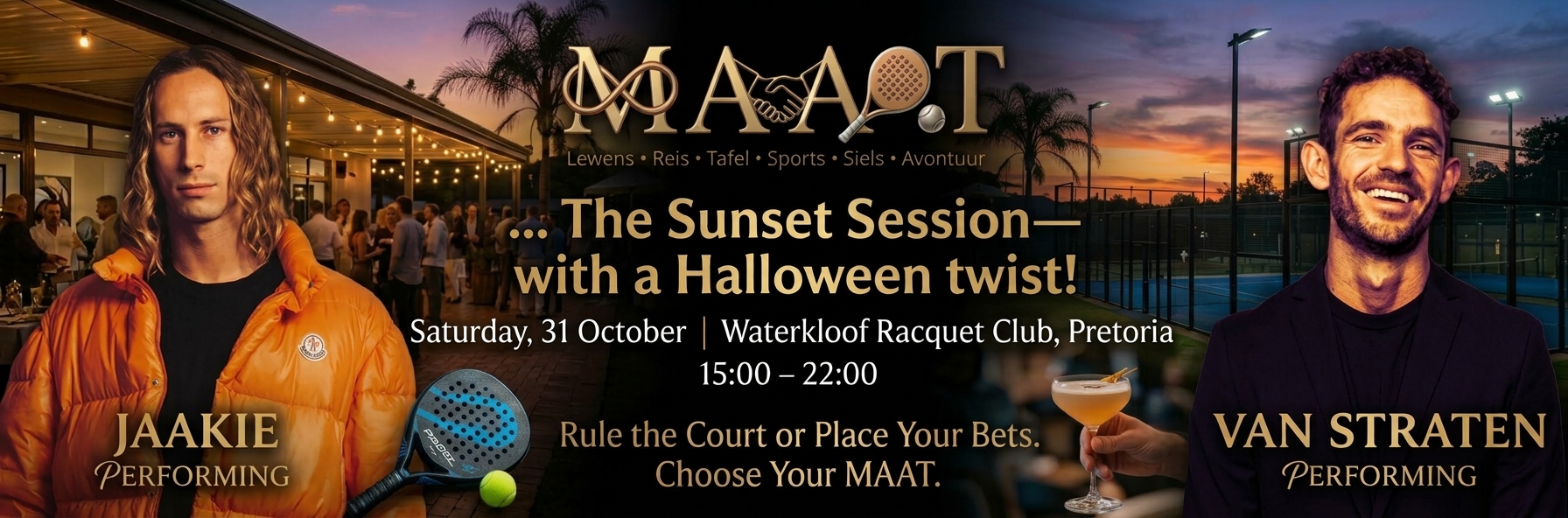 the ultimate Sunset Session—with a Halloween twist!