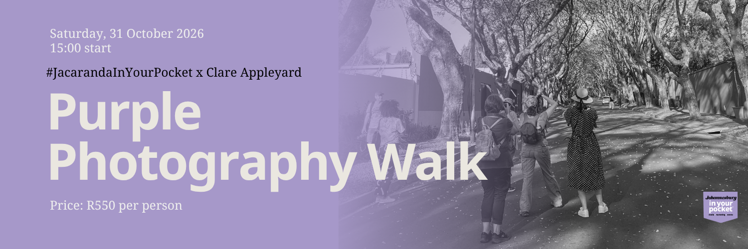 #JacarandaInYourPocket Purple Photography Walk