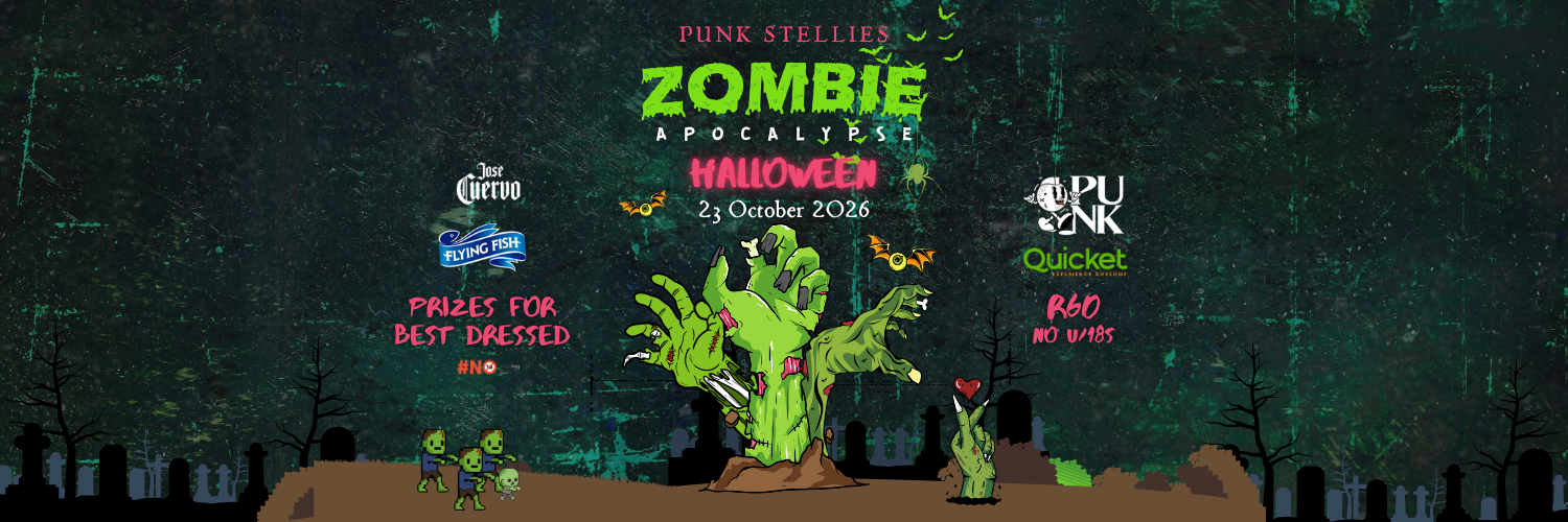 Zombie Apocalypse - Halloween Party  @ Punk Stellies