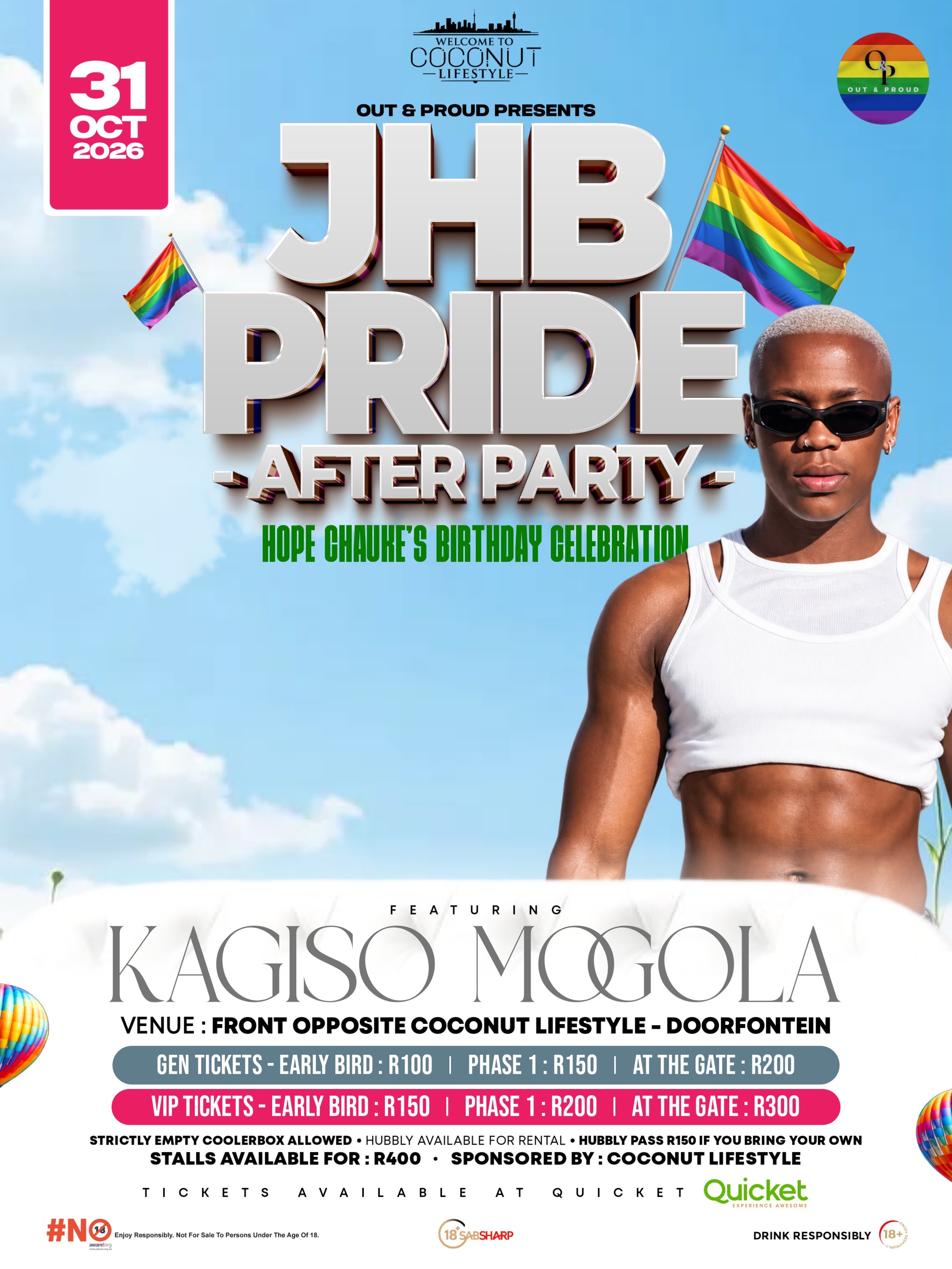 JHB Pride After Party