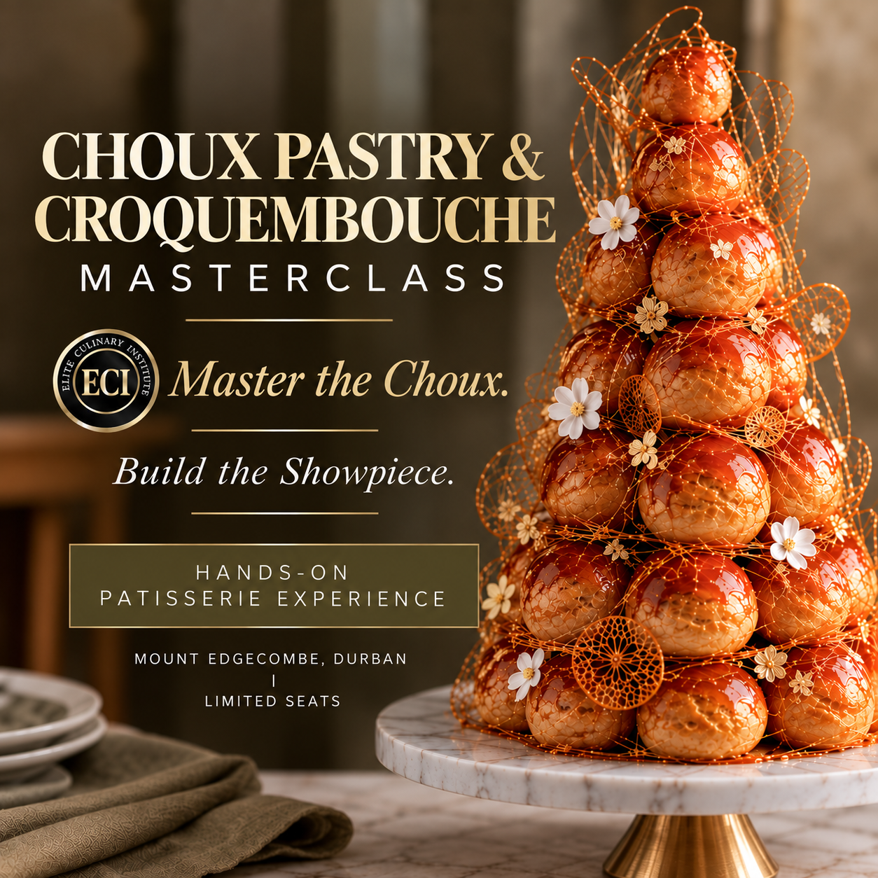 Choux Pastry Master Class