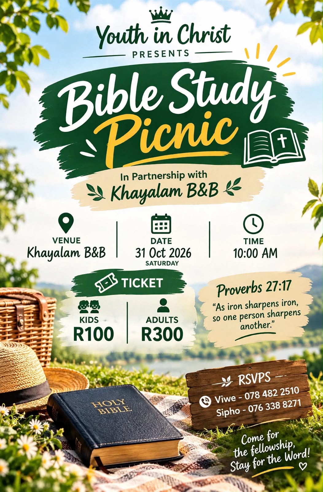 Bible Study Picnic