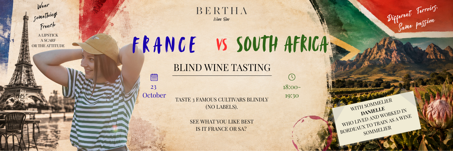 SA vs France Blind Wine Tasting