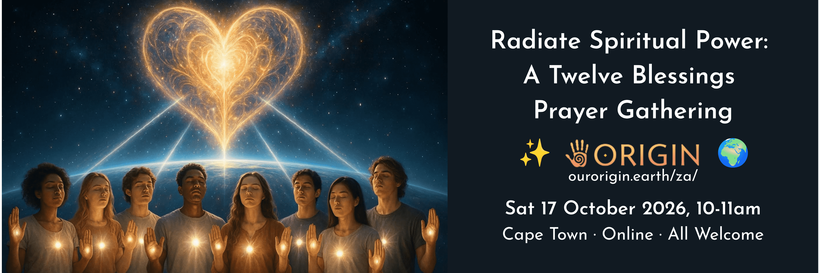 RADIATE SPIRITUAL POWER: A Twelve Blessings Prayer Gathering