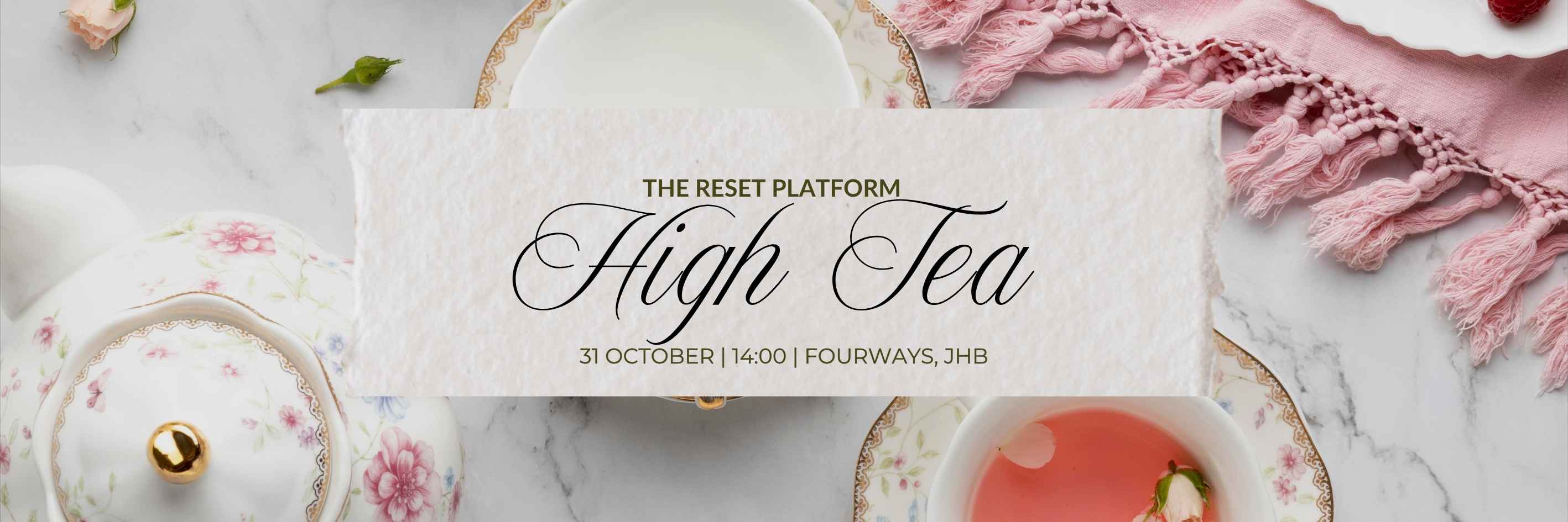 The Reset Platform High Tea October 2026