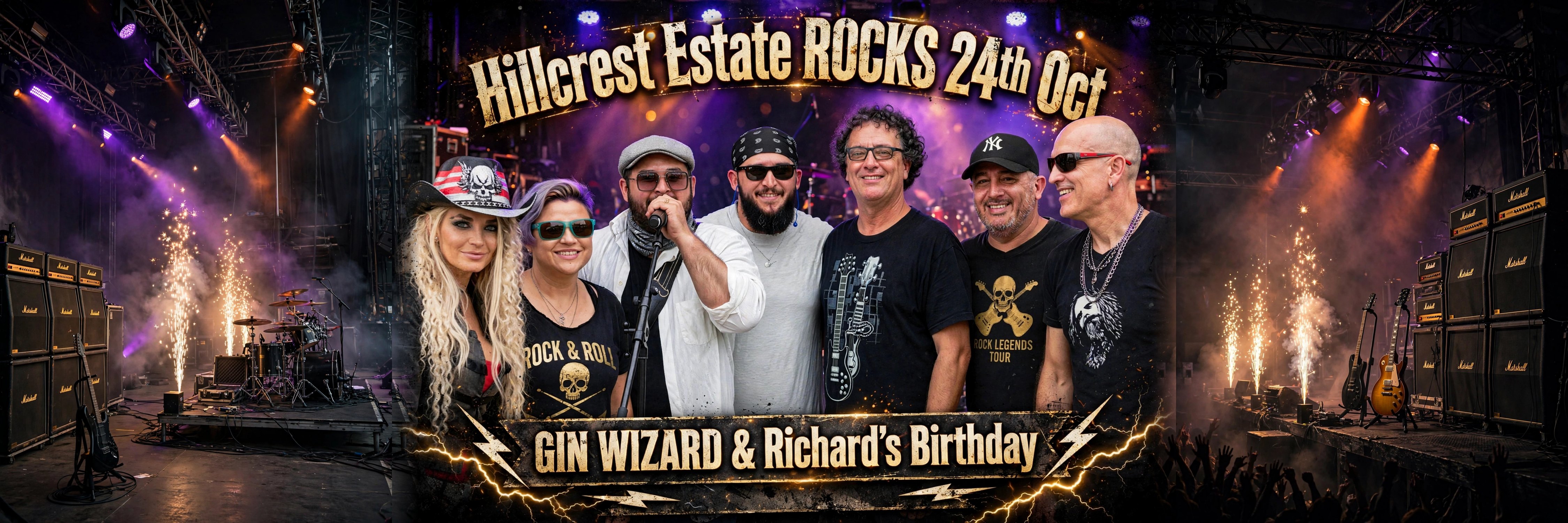 Hillcrest Estate ROCKS - Gin WIZARD & Richard's Birthday