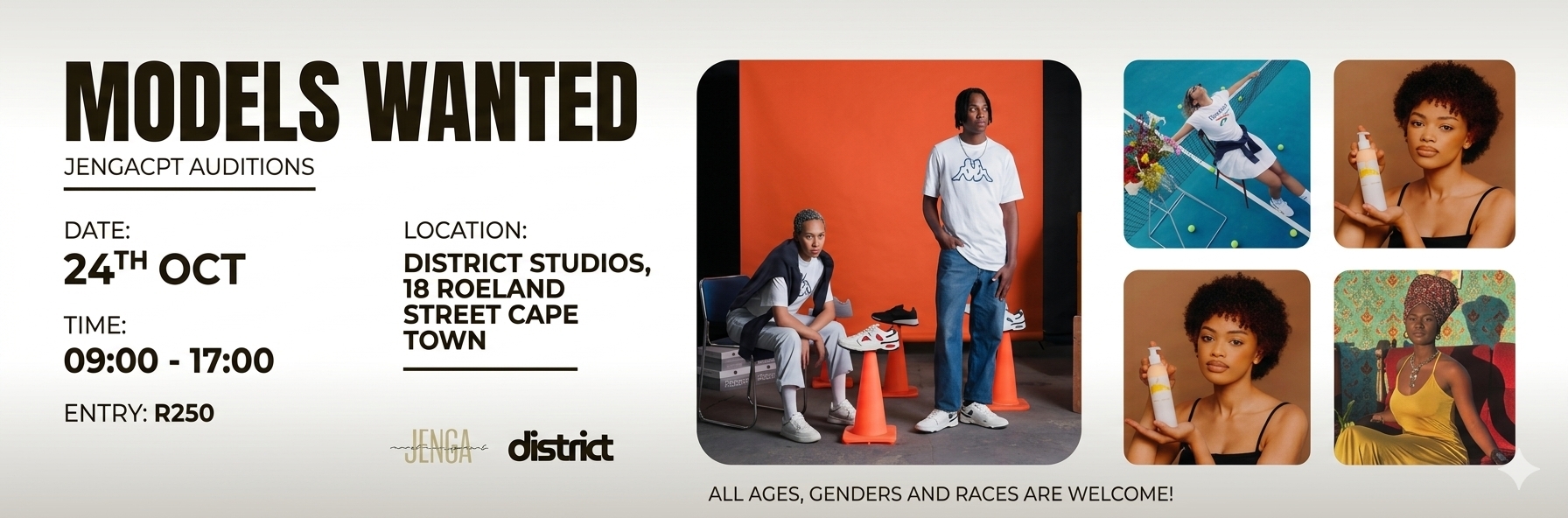 Jenga Model Management Auditions