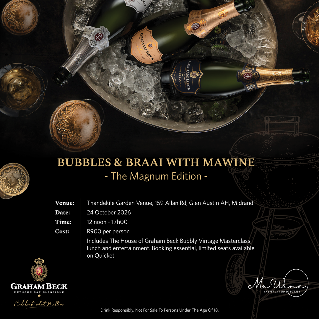 Bubbles and Braai with MaWine - The Magnum Edition