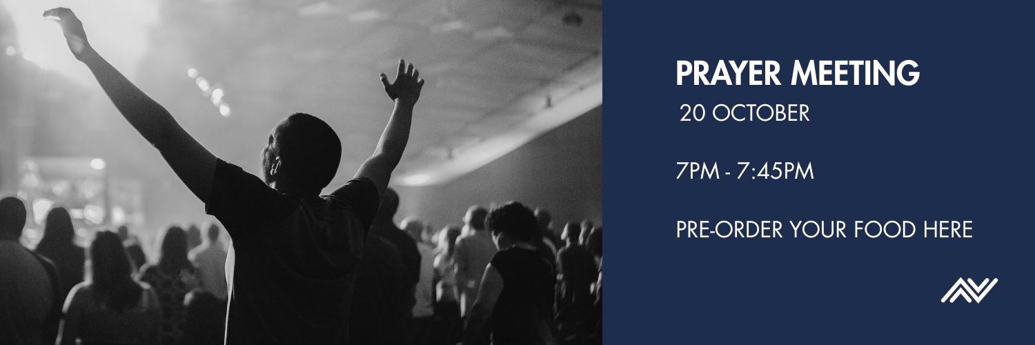 PRAYER MEETING Pre-Ordered Food : 20 October 2026