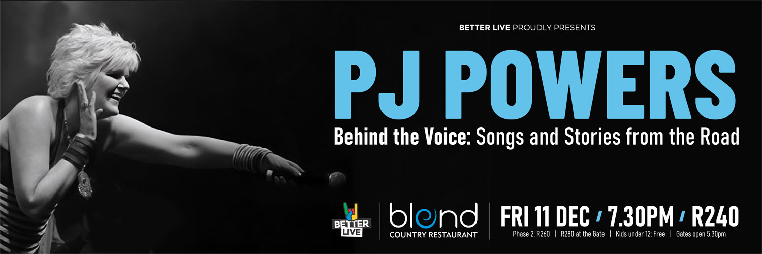 PJ POWERS live in Knysna