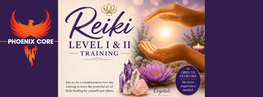 Reiki Level 1 & 2 Training