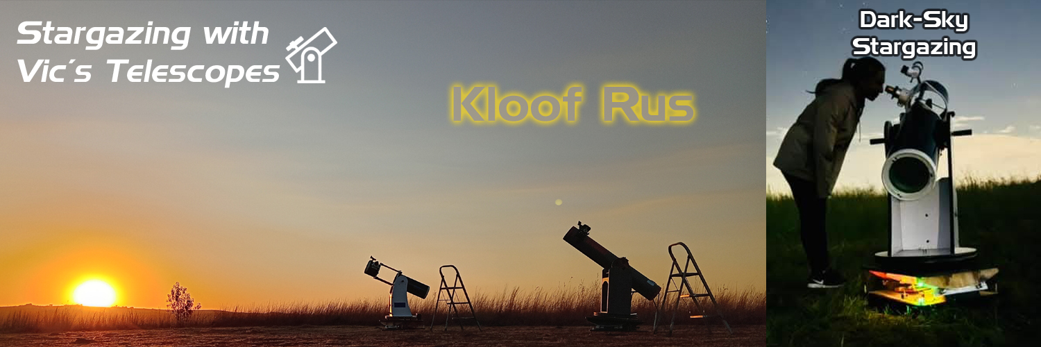 Dark-Sky Stargazing with Vic's Telescopes @ Kloof Rus