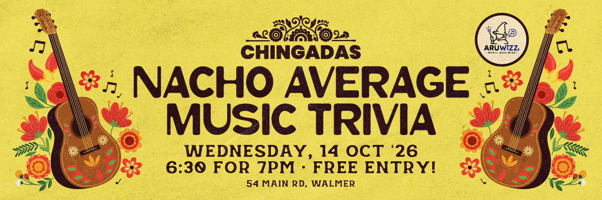 Nacho Average Music Trivia | 14 October