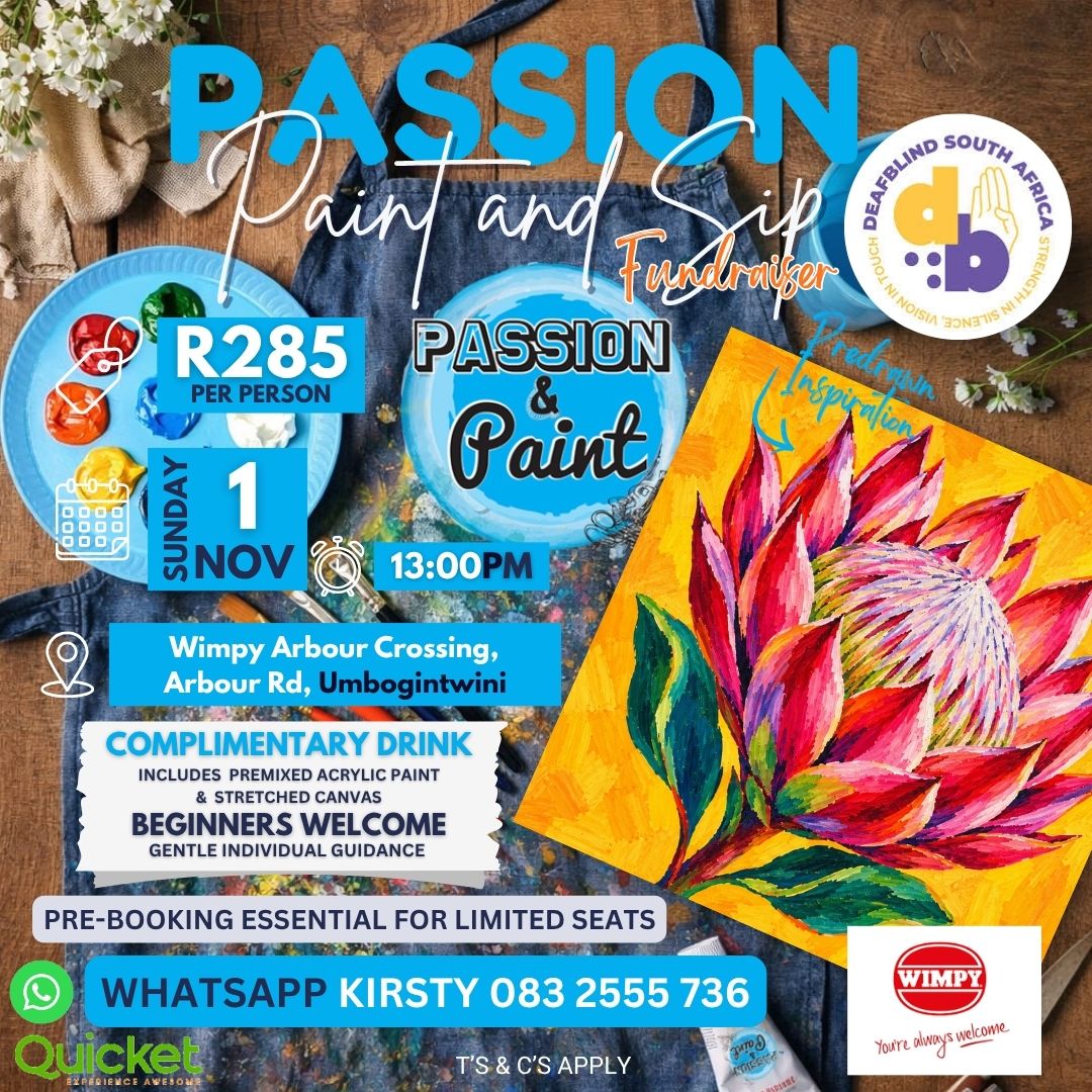 Passion Paint and Sip - Protea Fundraiser