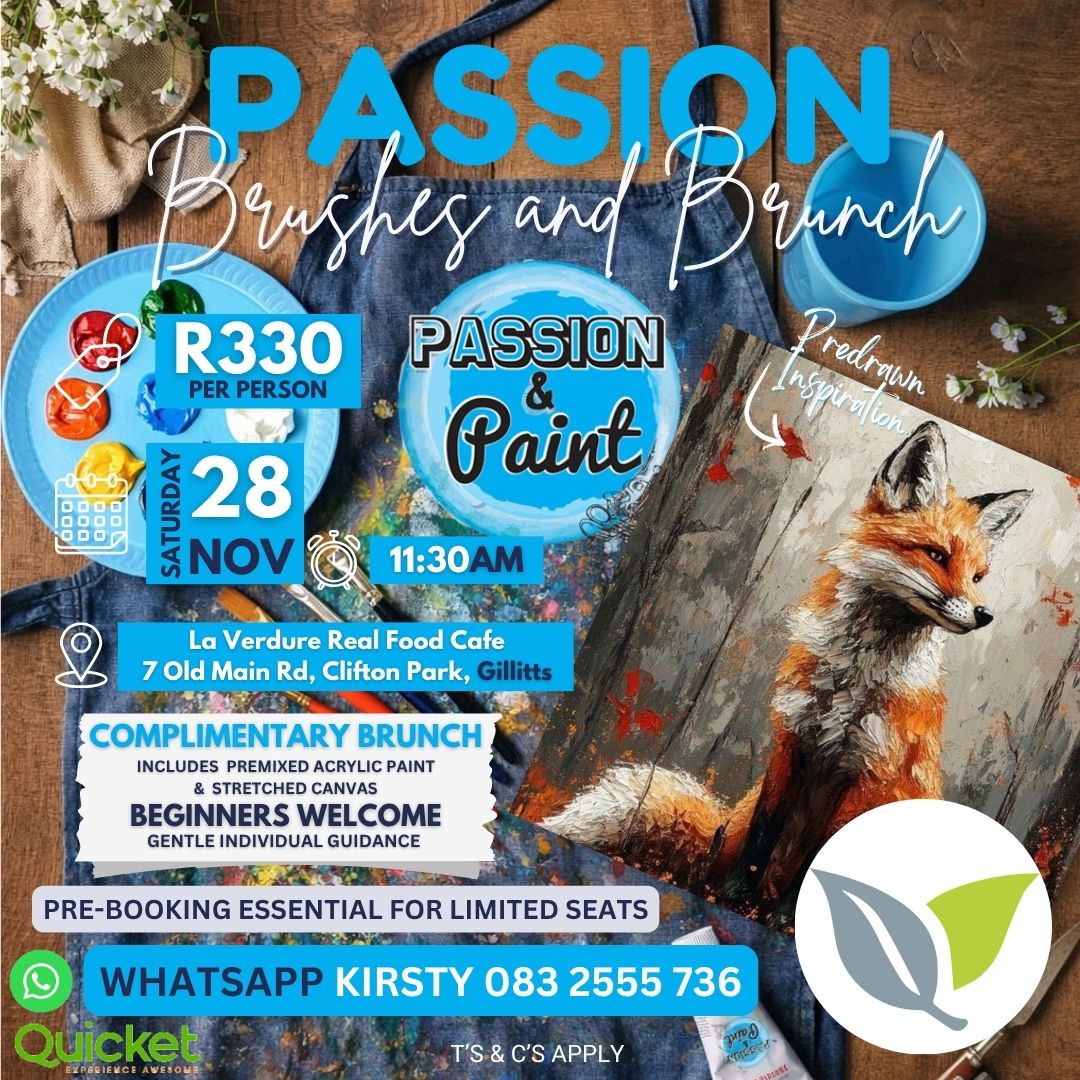 Passion Brushes and Brunch - Fox