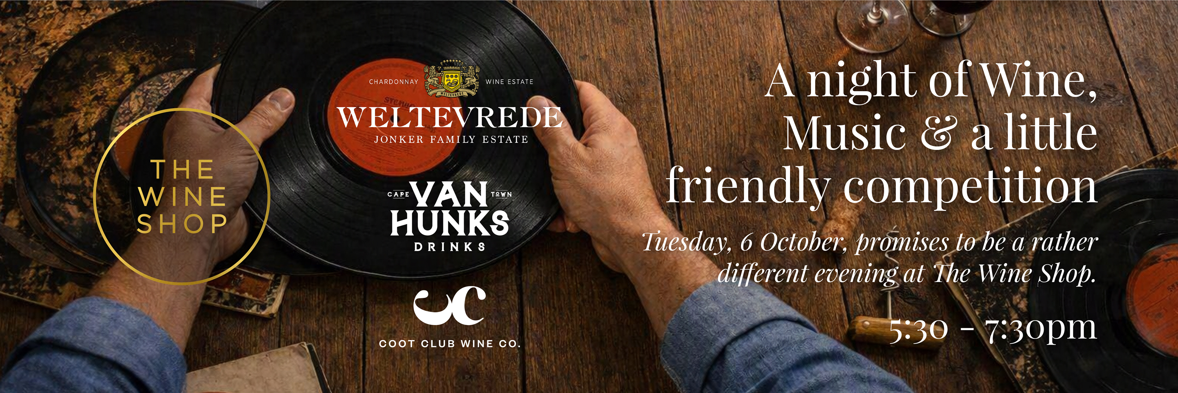 A NIGHT OF WINE, MUSIC & A LITTLE FRIENDLY COMPETITION