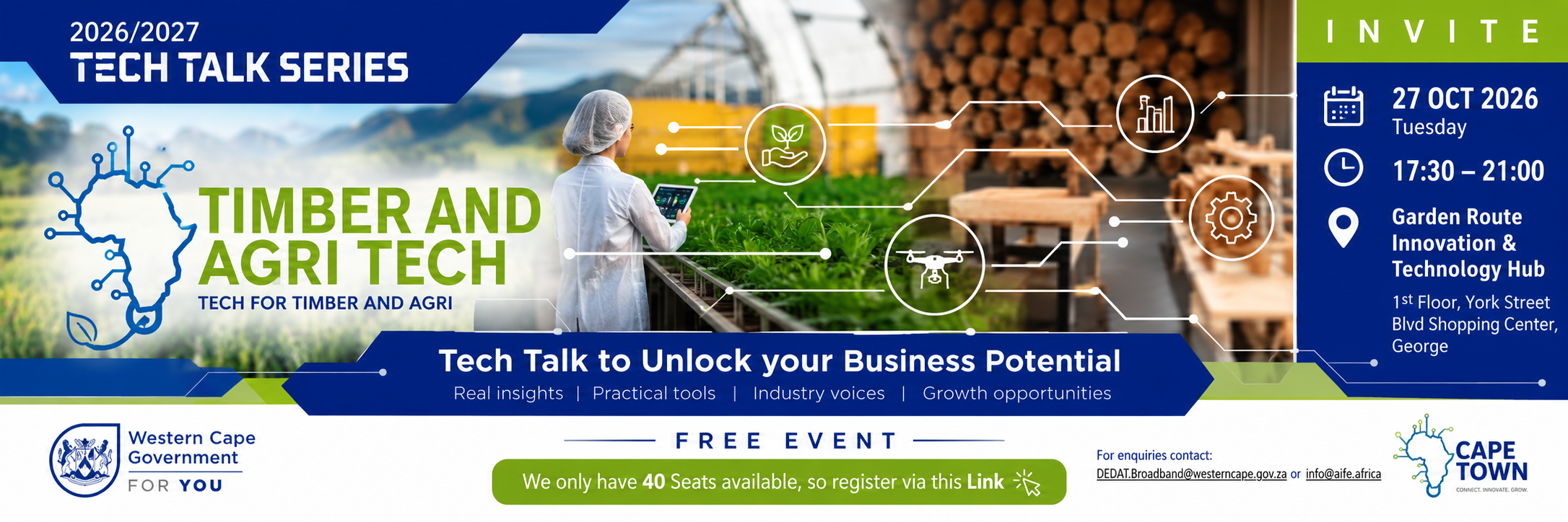 TECH TALK SERIES: TIMBER AND AGRI TECH