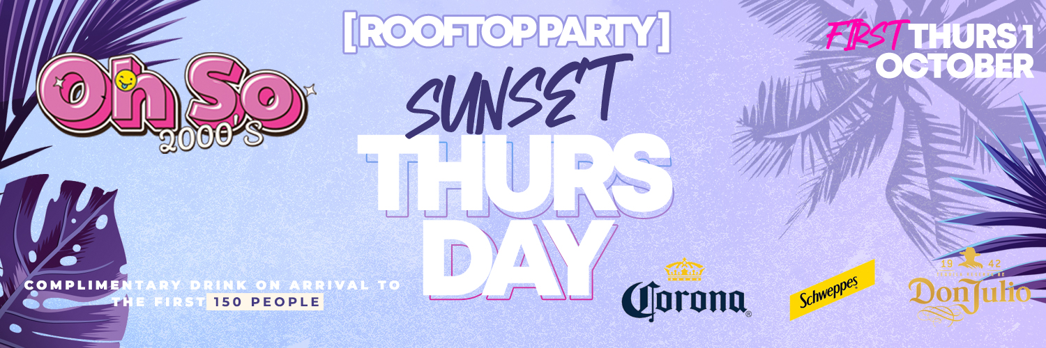 Sunset First Thursdays Rooftop Party