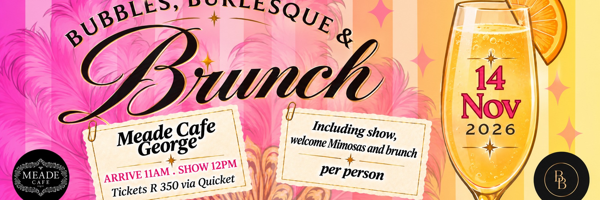 Bubbles, Burlesque & Brunch