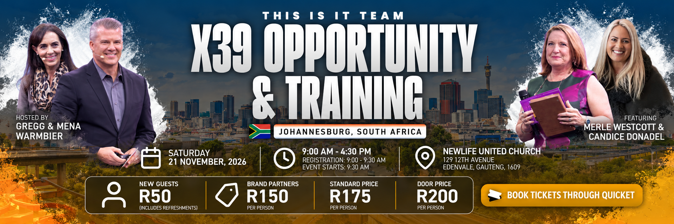 X39 Opportunity Meeting and Training