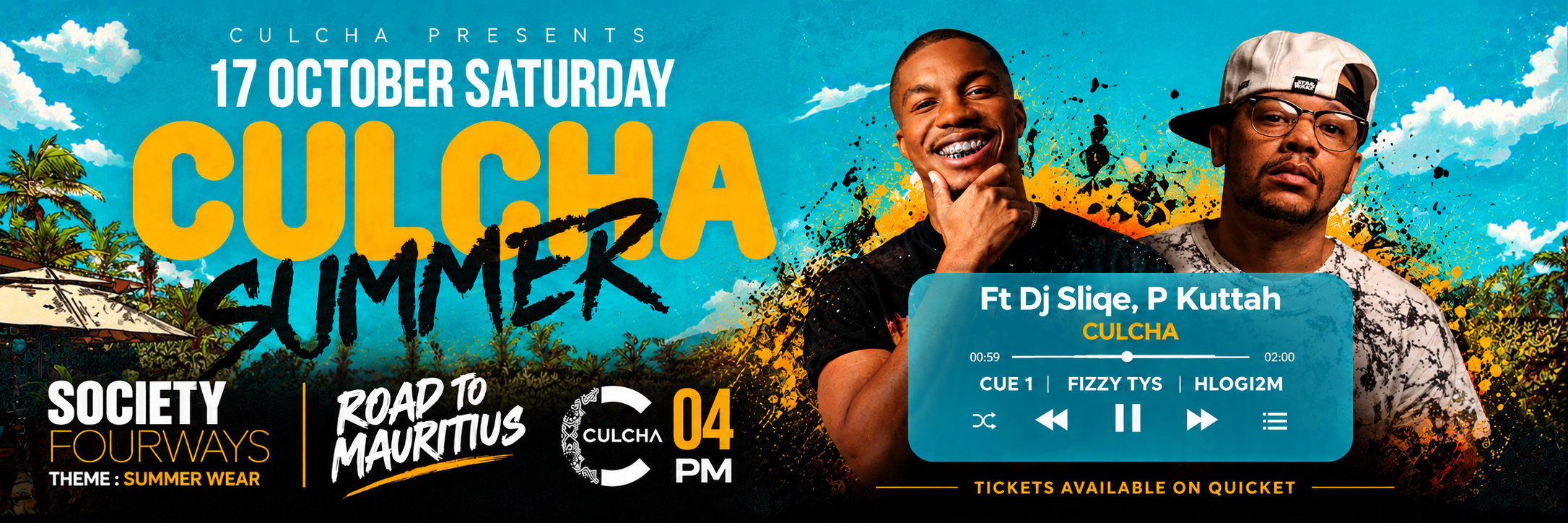 Culcha Summer with Dj Sliqe and P Kuttah