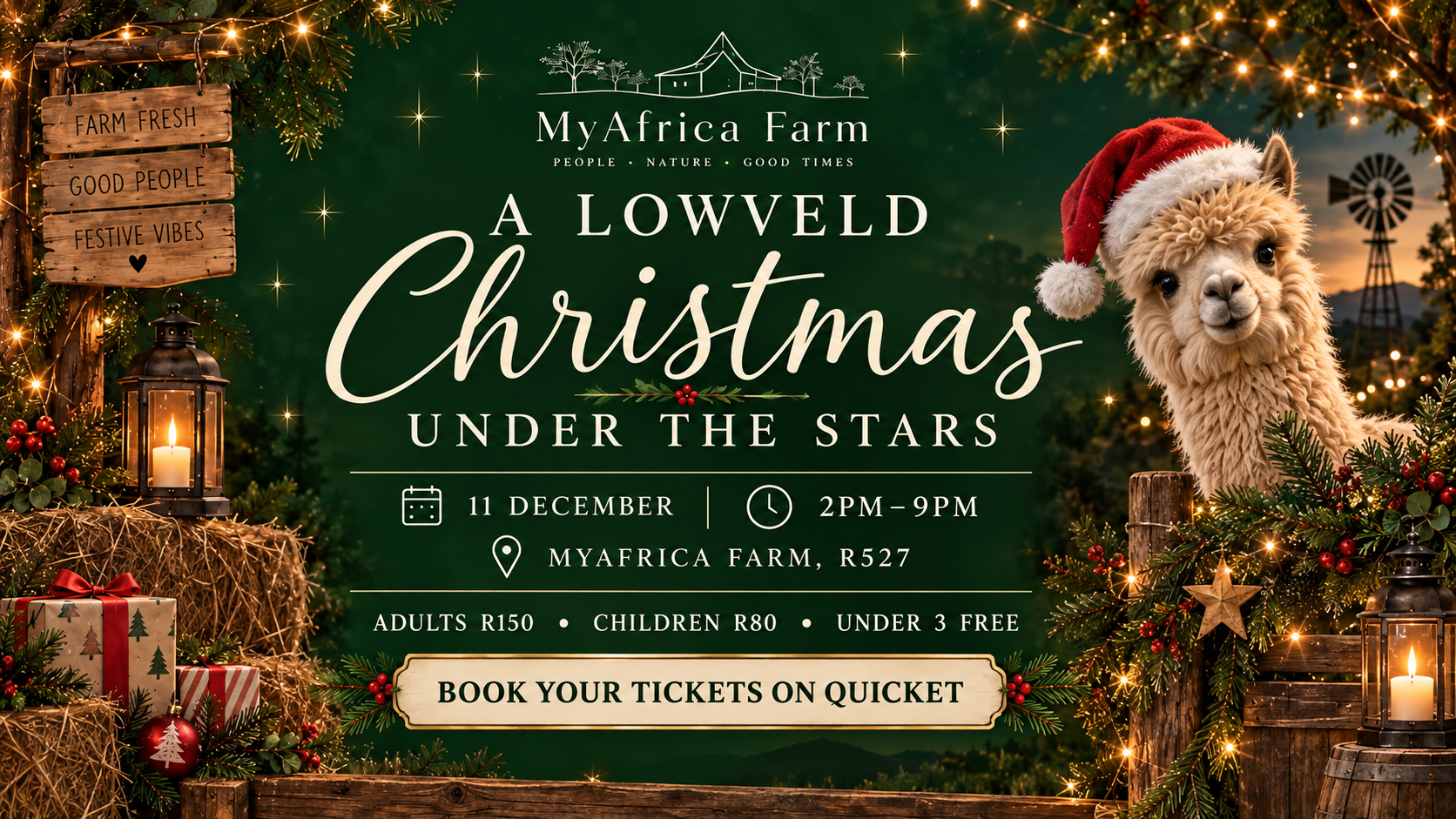 A Lowveld Christmas under the Stars