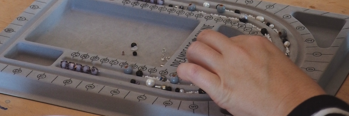 Beaded Jewellery  Making Workshop From Preloved Materials