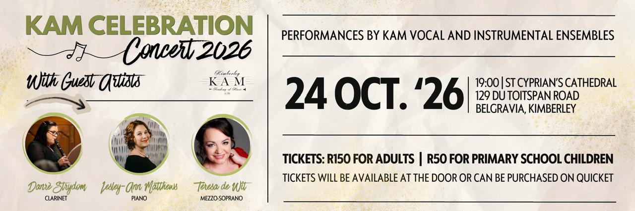 KAM CELEBRATION CONCERT 2026