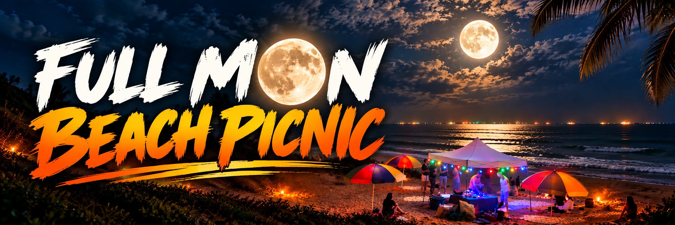 Full Moon Beach Picnic