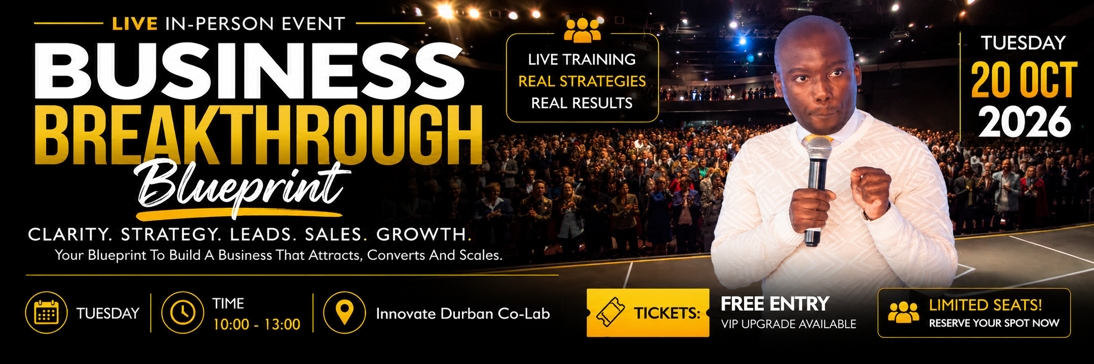 FREE In-Person Event: Business Breakthrough Blueprint Durban