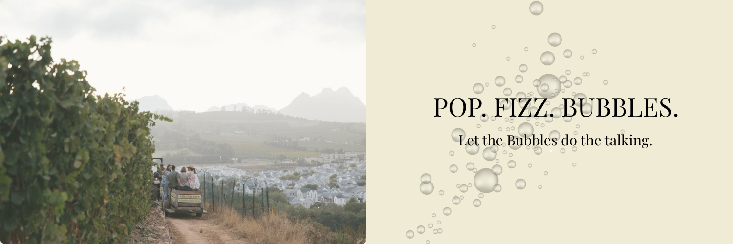 POP.  FIZZ. BUBBLES.