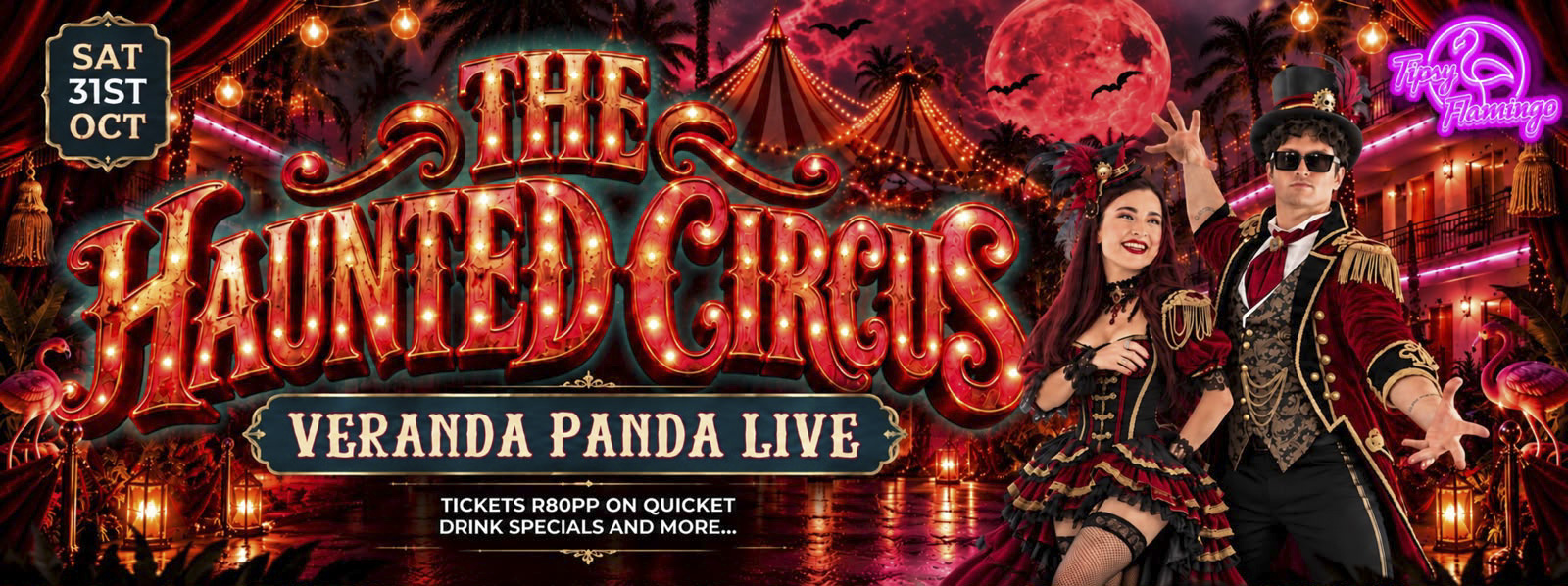 HALLOWEEN -THE HAUNTED CIRCUS ft VERANDA PANDA