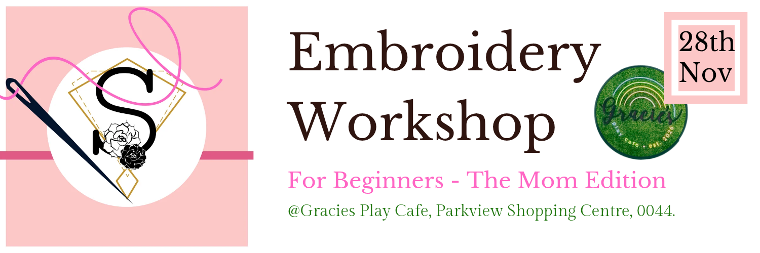 Stitch_ncy Beginner Embroidery Class