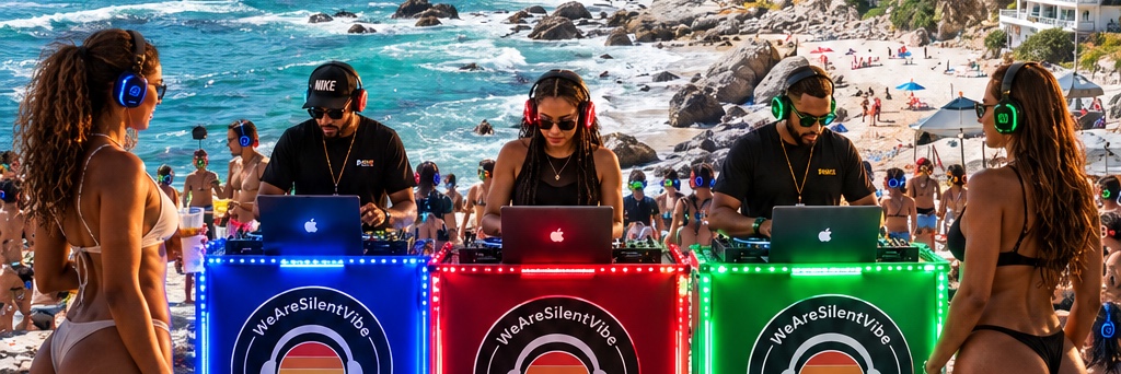 Silent Disco Clifton 3rd beach