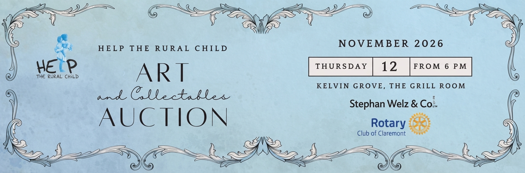 Help The Rural Child Art & Collectables Auction