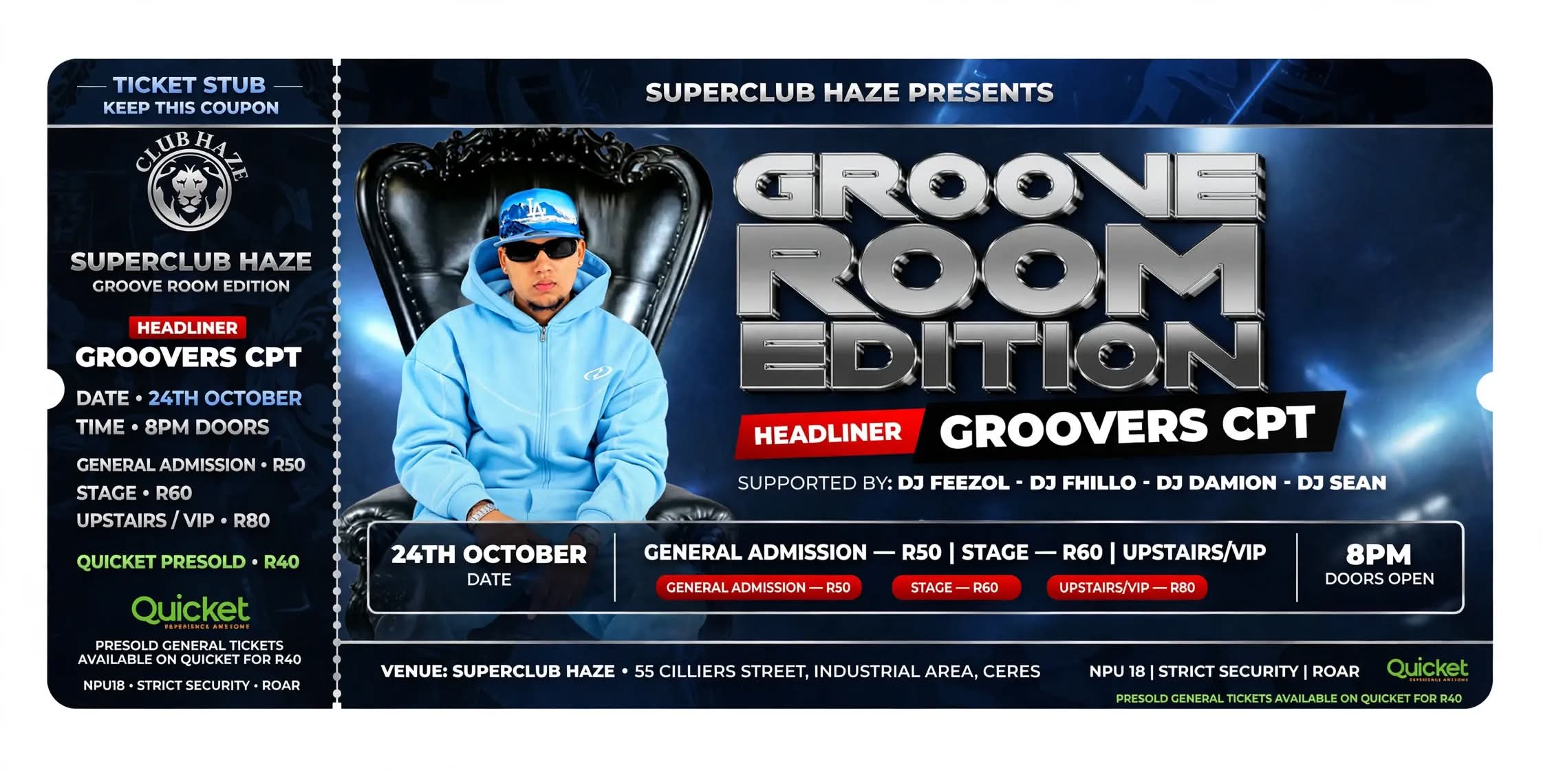 SUPERCLUB HAZE - GROOVE ROOM EDITION