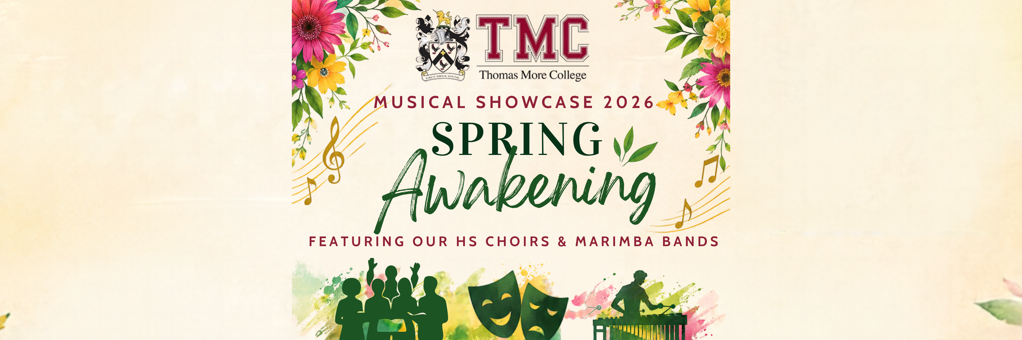 Musical Showcase 2026 Spring Awakening featuring Choirs & Marimba Bands