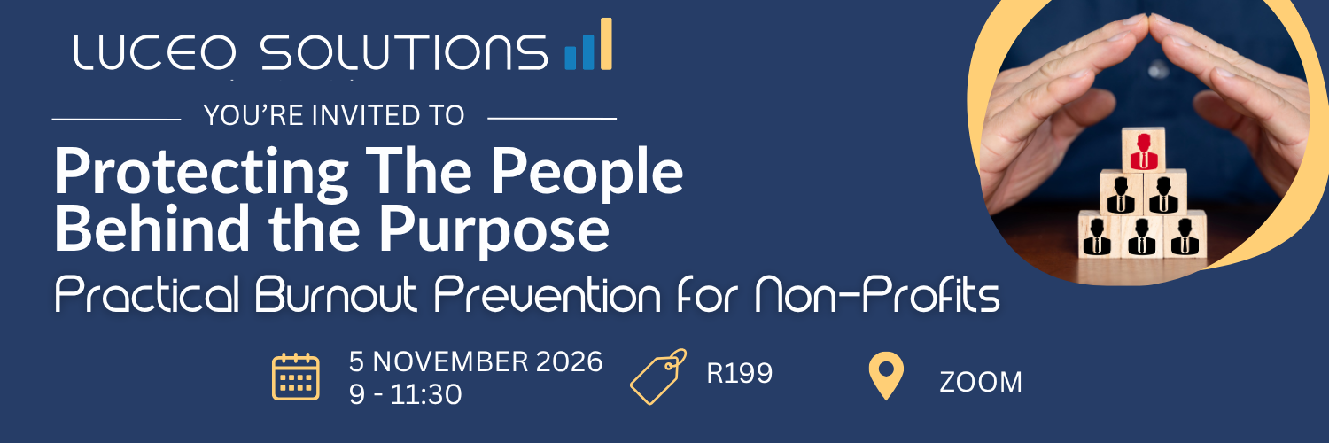 Protecting the People Behind the Purpose: Practical Burnout Prevention for Non-Profits