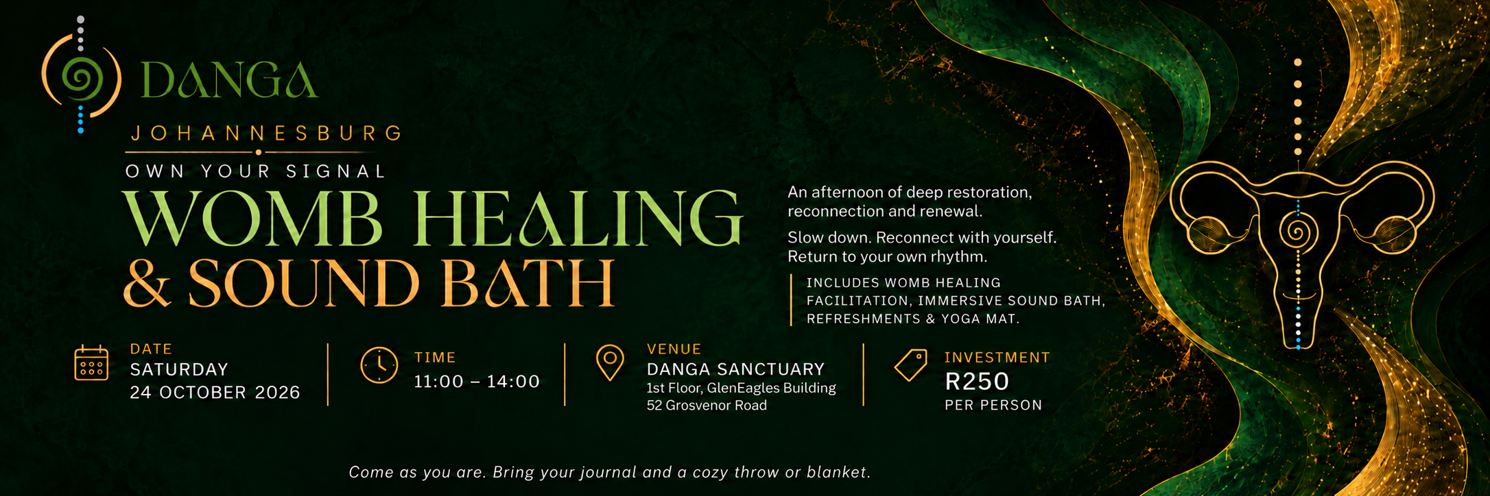 Own Your Signal: Womb Healing & Sound Bath