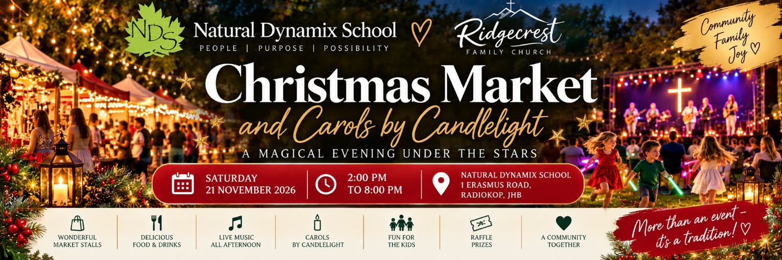 Christmas Market and Carols by Candlelight